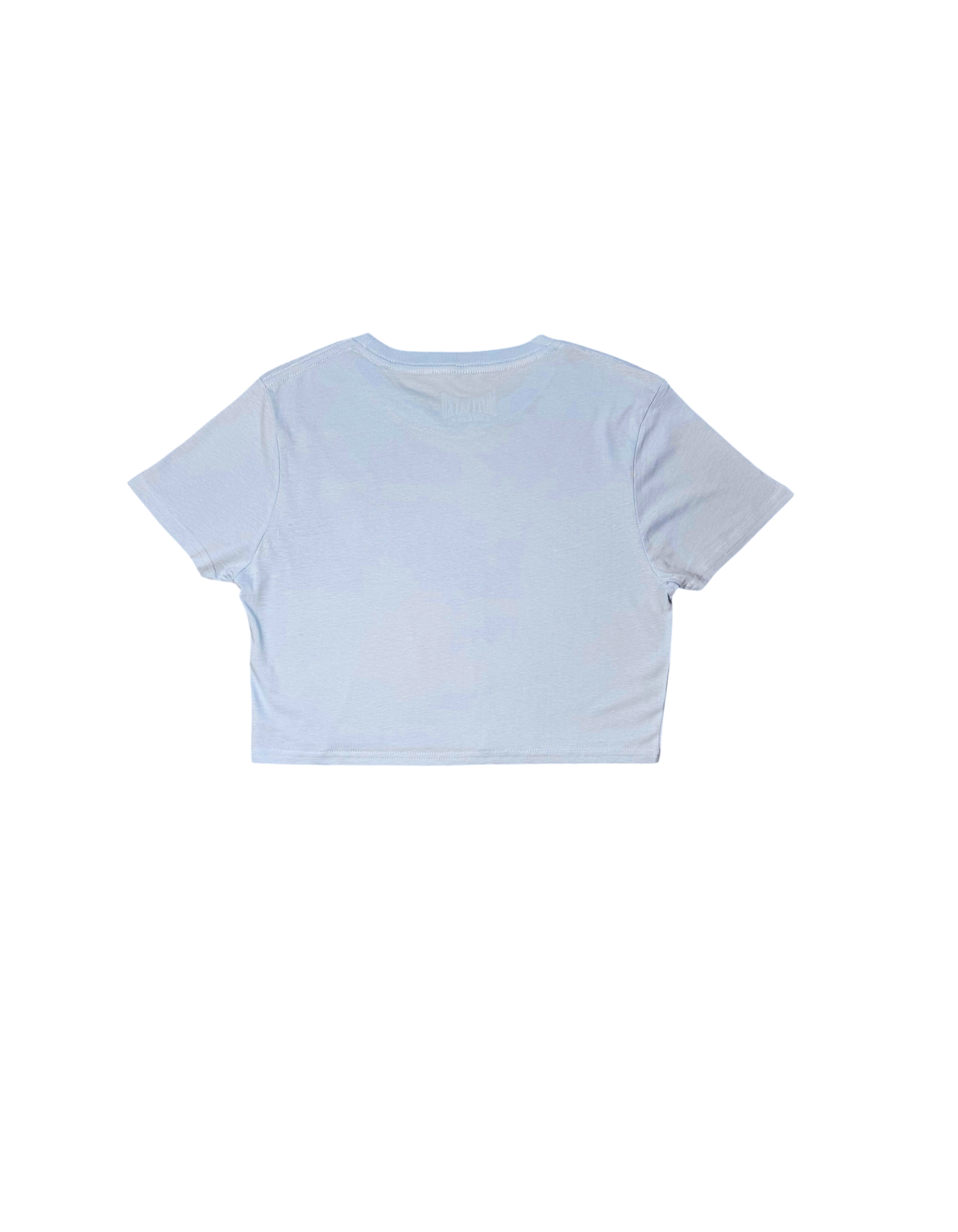 Mobillionairez Chosen Cropped Tee - Powder Blue (Womenz)