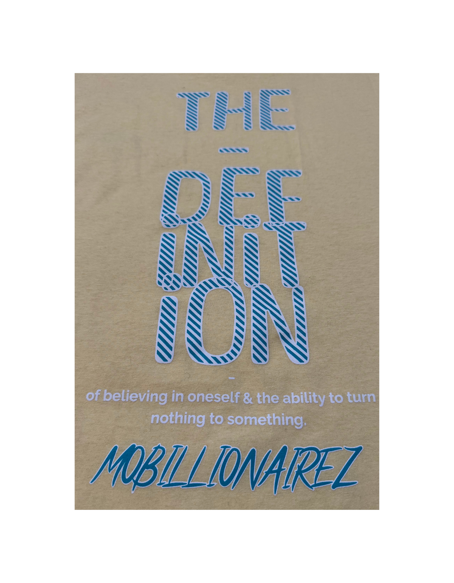 Mobillionairez "The Definition" T-shirt - Blondie (Unisex)