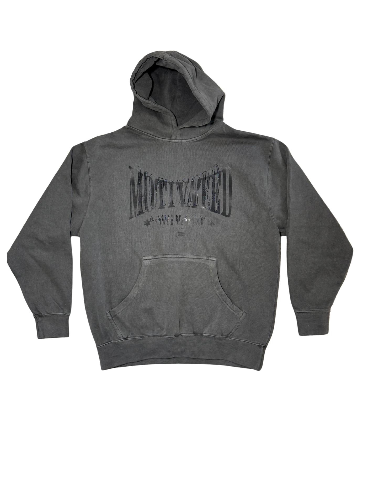 Mobillionairez Motivated State of Mind Hoodie - Ash Black (Unisex)