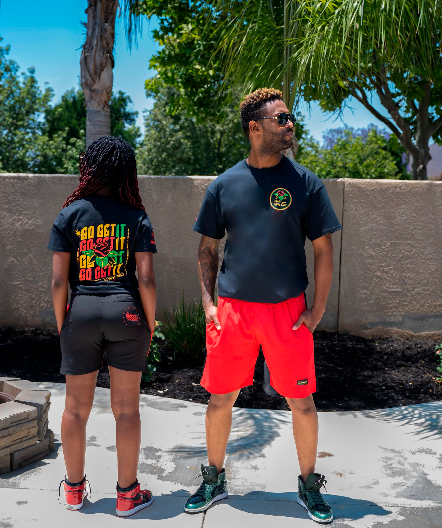 Mobillionairez "Go Get It" Tee - Black