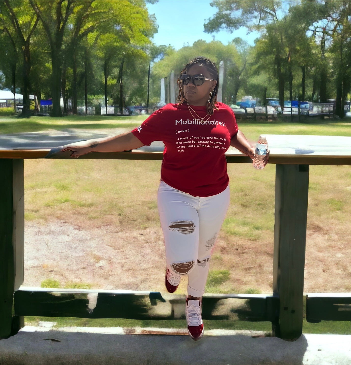 Mobillionairez "Cherry" Definition - Red (Unisex)