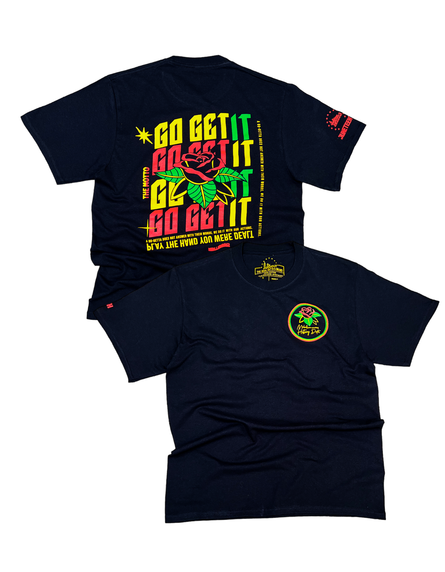 Mobillionairez "Go Get It" Tee - Black