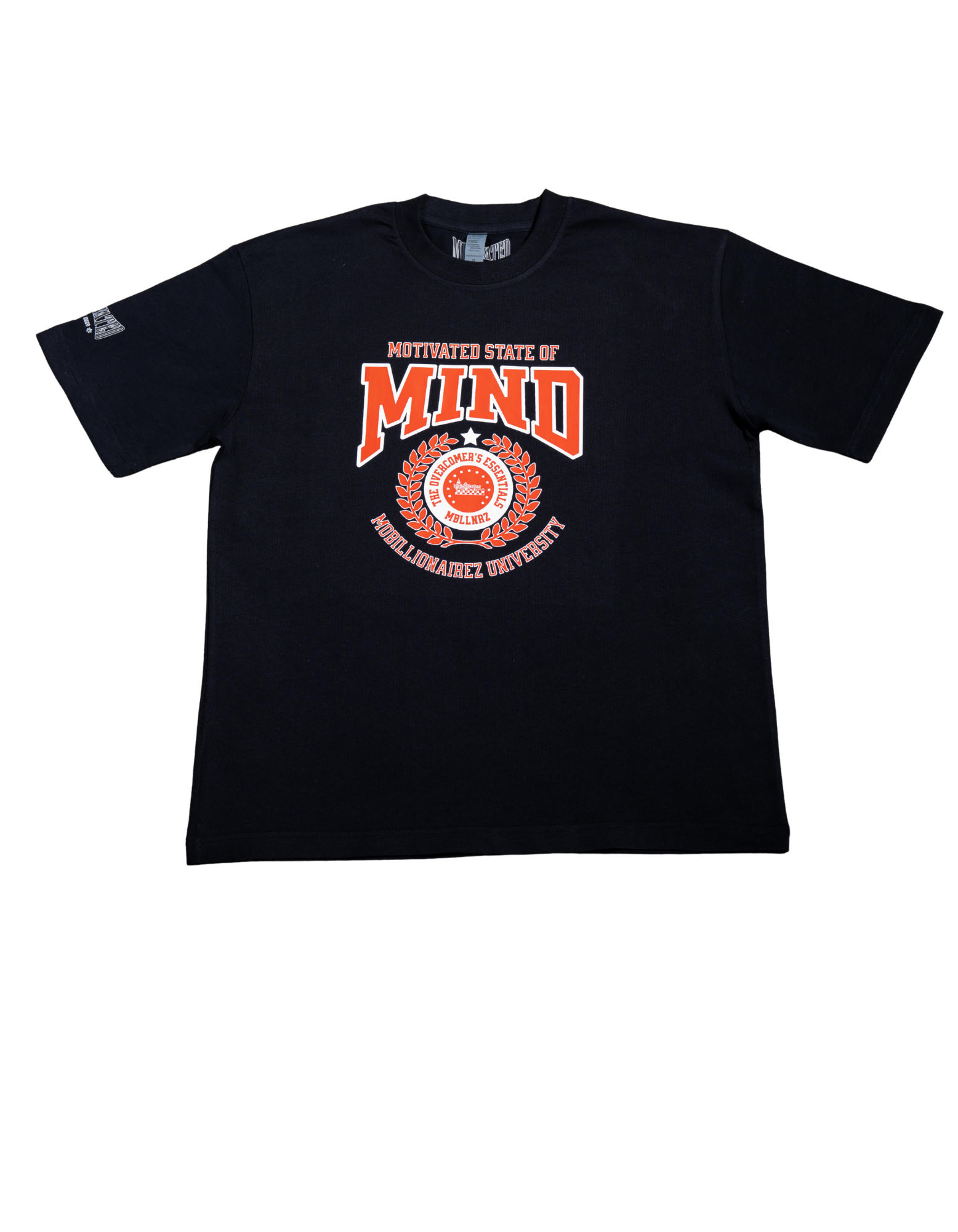 Mobillionairez "Believe U" T-shirt - Black & Red  [Unisex]