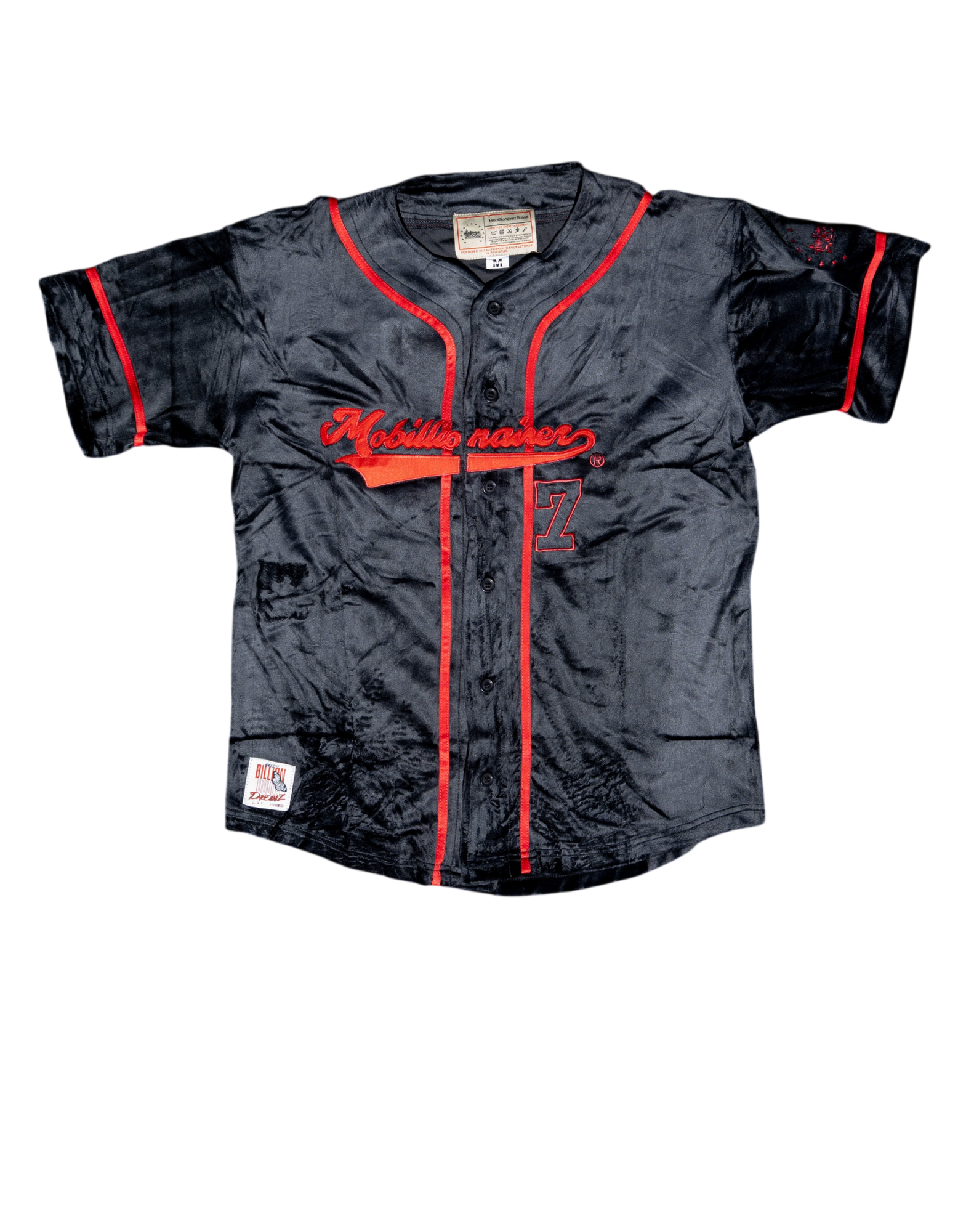 Mobillionairez Billion Dollar Dreamz "Black & Red Velvet" Jersey - (Unisex)