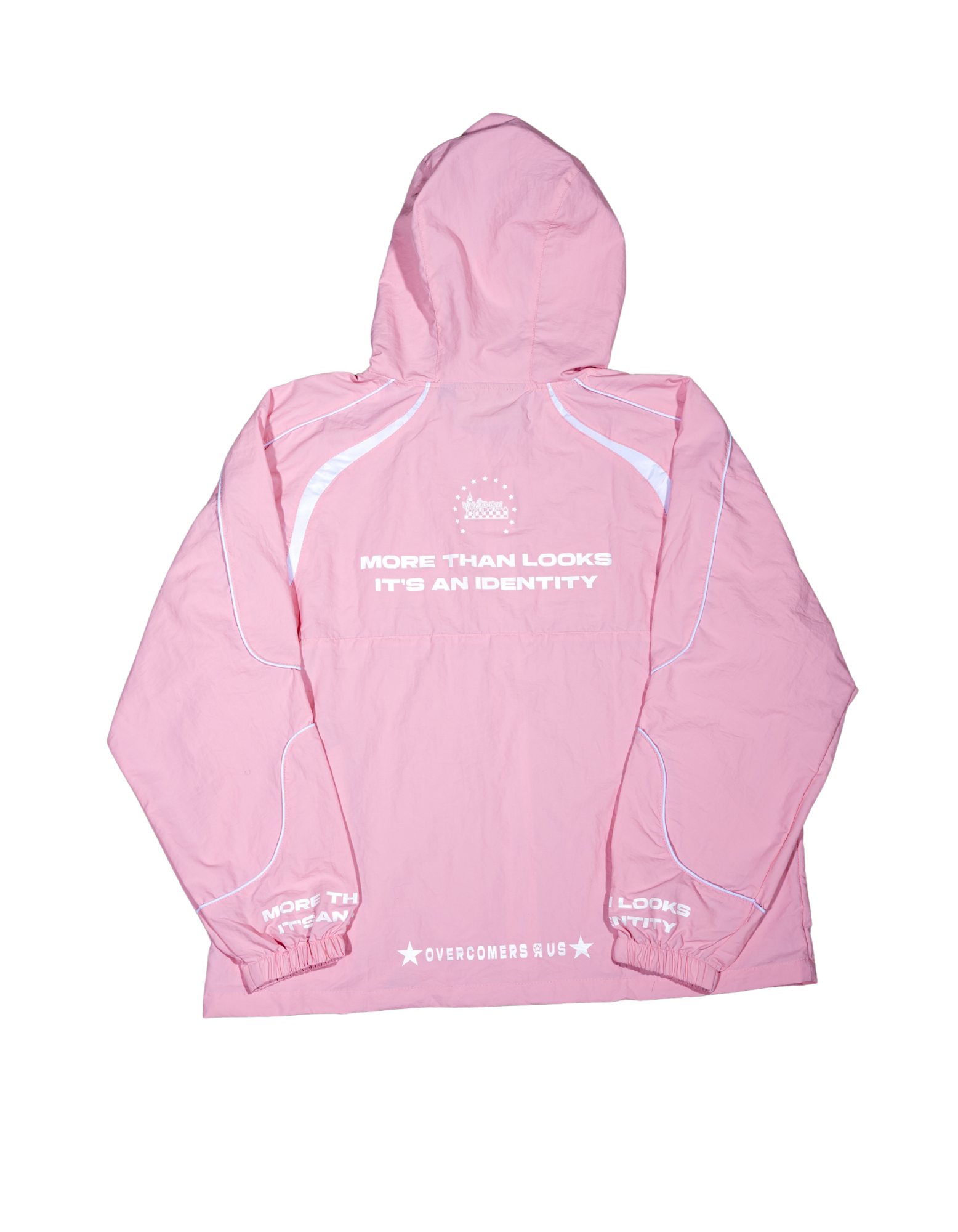 Mobillionairez "More Than Looks" Nylon Jogger - Pink (Unisex)