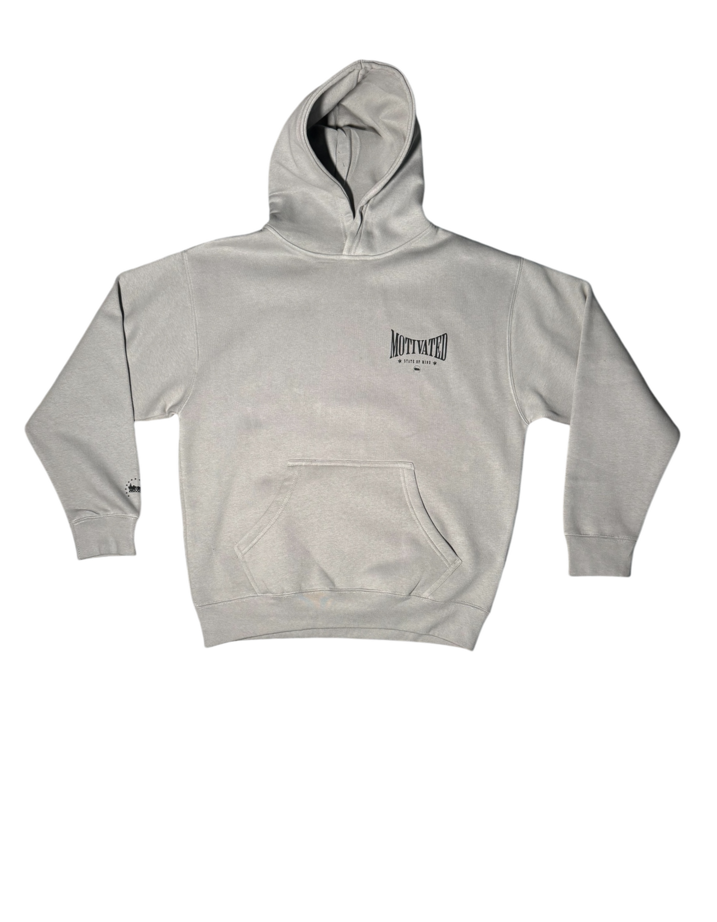 Mobillionairez Motivated State of Mind Hoodie - Cool Grey