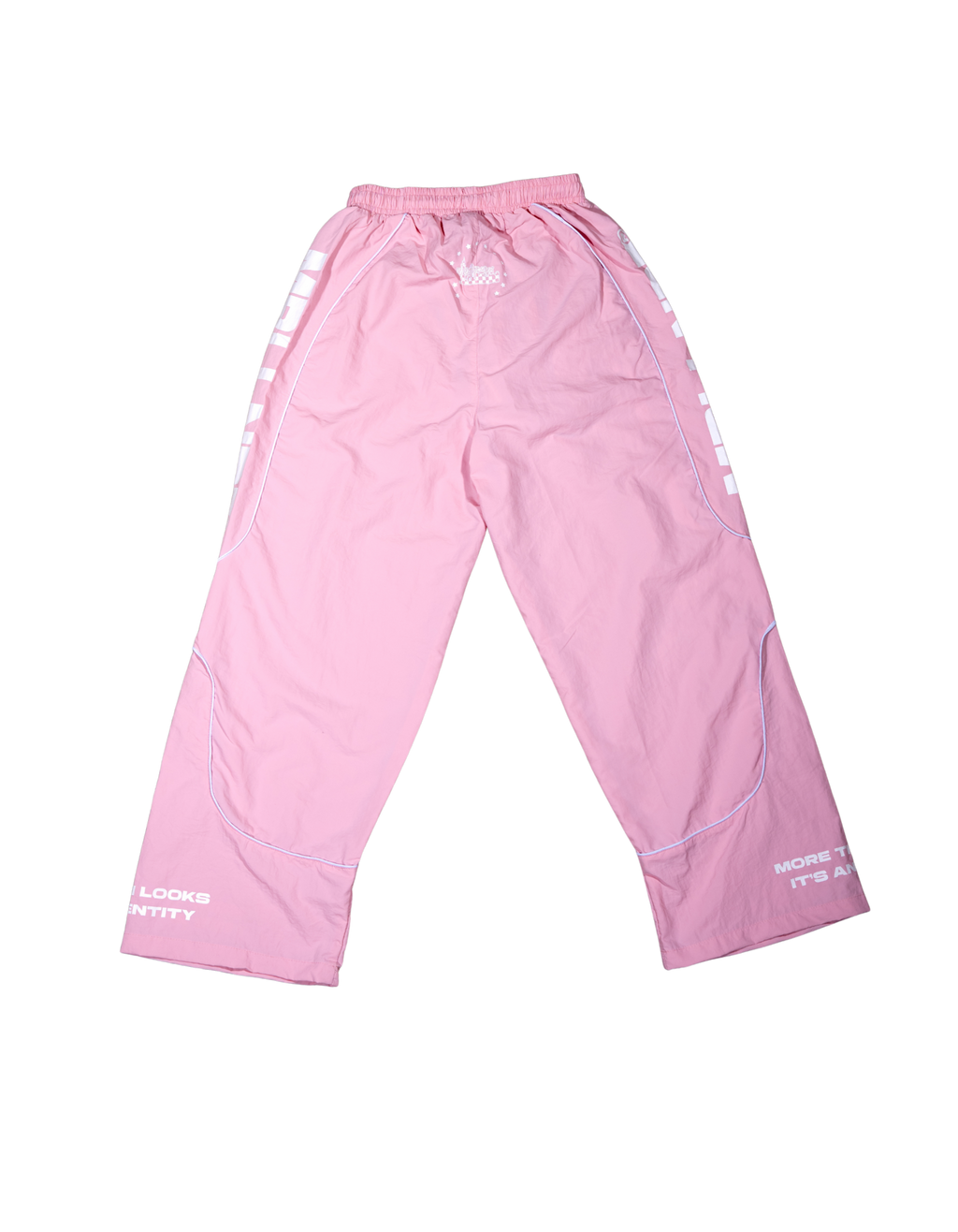 Mobillionairez "More Than Looks" Nylon Jogger - Pink (Unisex)