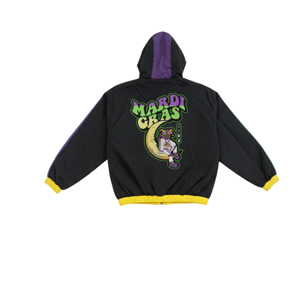 Mobillionairez "Party Gras" Nylon Jogger - Unisex