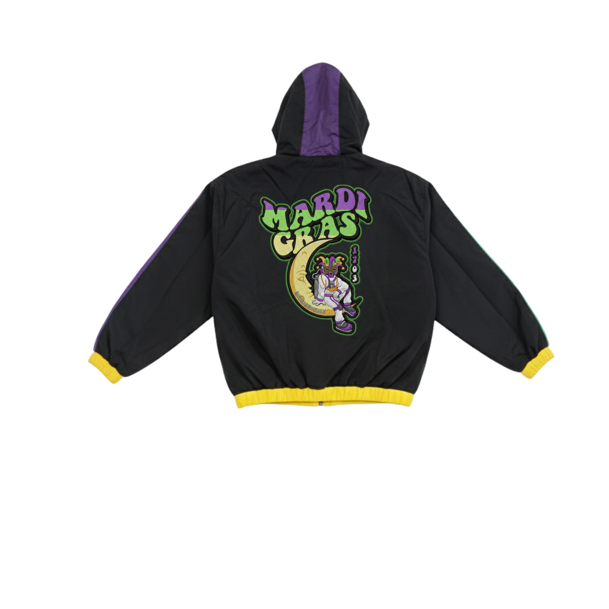 Mobillionairez "Party Gras" Nylon Jogger - Unisex