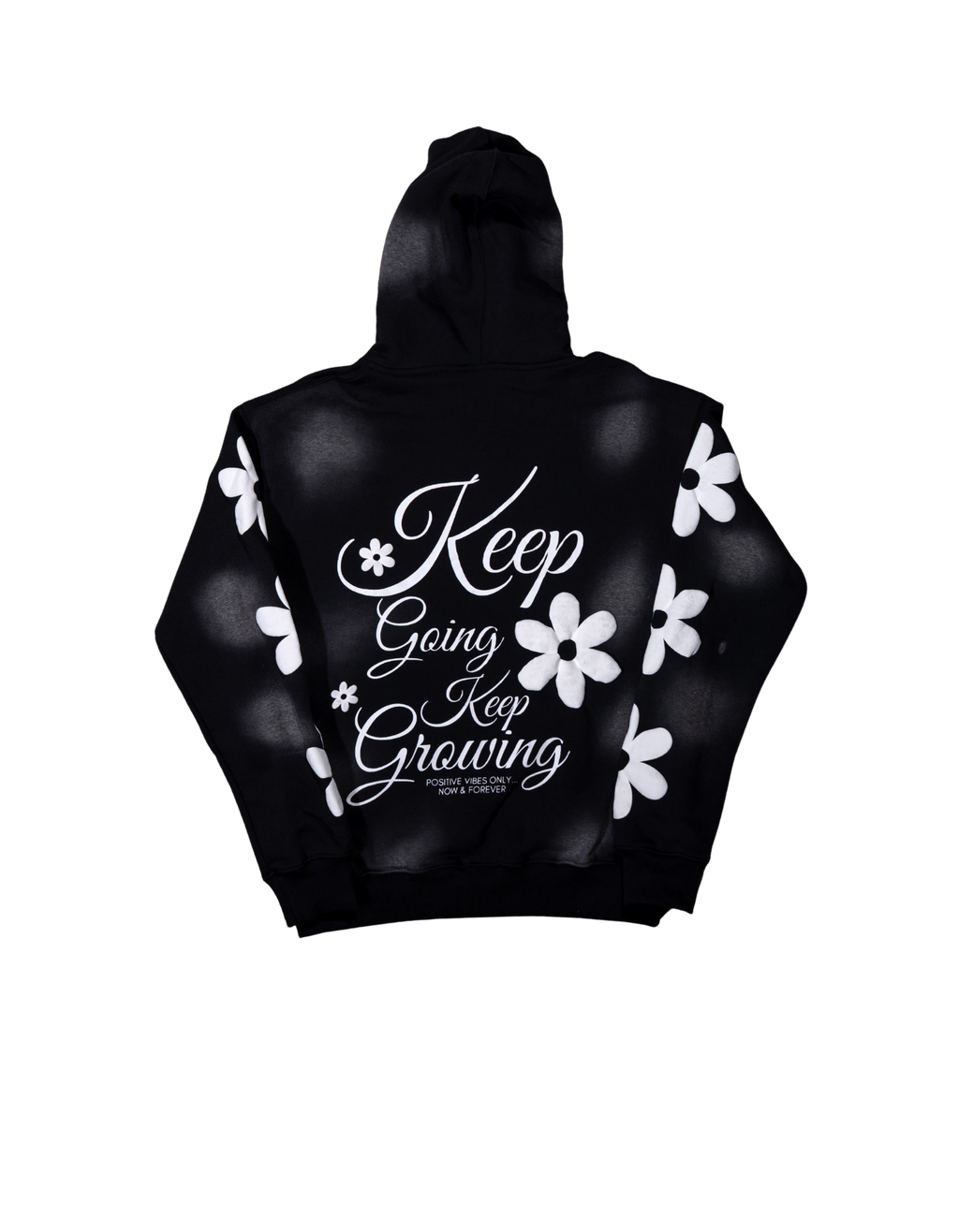 Mobillionairez "Keep Going/Keep Growing" Hoodie Black - (Unisex)