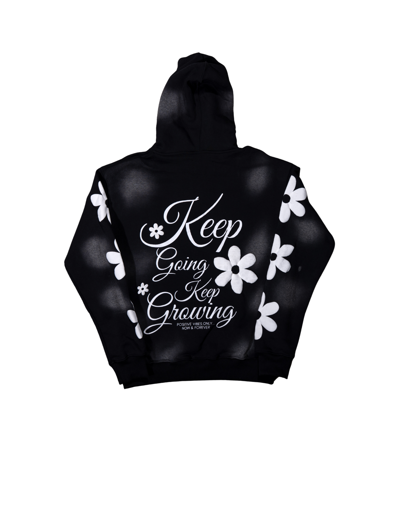 Mobillionairez "Keep Going/Keep Growing" Hoodie Black - (Unisex)