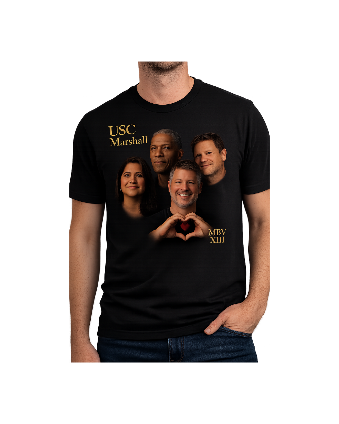 MBV XIII Commemorative "MBV Fugees" Black Tee - Unisex