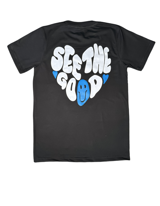 Mobillionairez "See the Good" T-shirt - Black (Unisex)