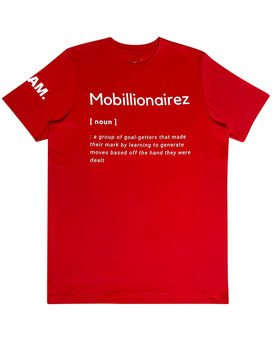 Mobillionairez "Cherry" Definition - Red (Unisex)