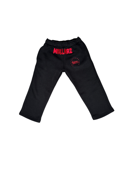 Mobillionairez  "Airez" - Joggers/Black (Toddler - Unisex)