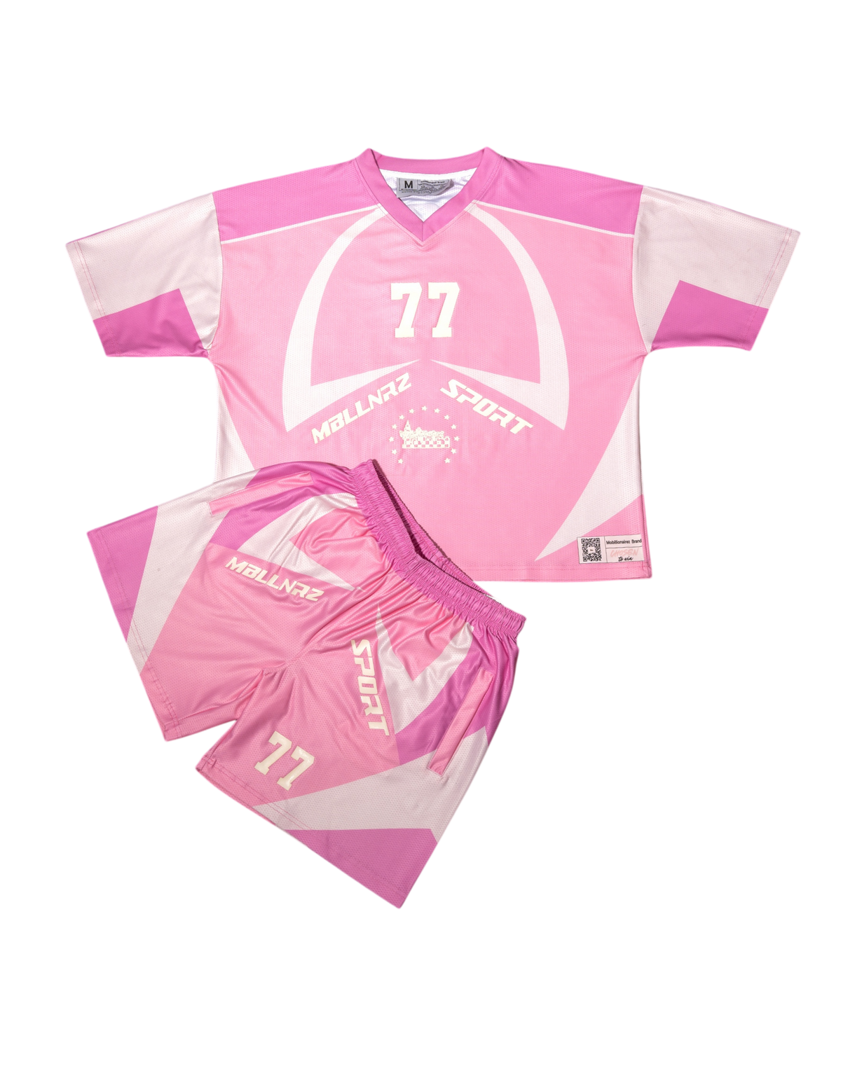 Mobillionairez  "Cotton Candy" 77 - Jersey Set - Pink (Unisex)