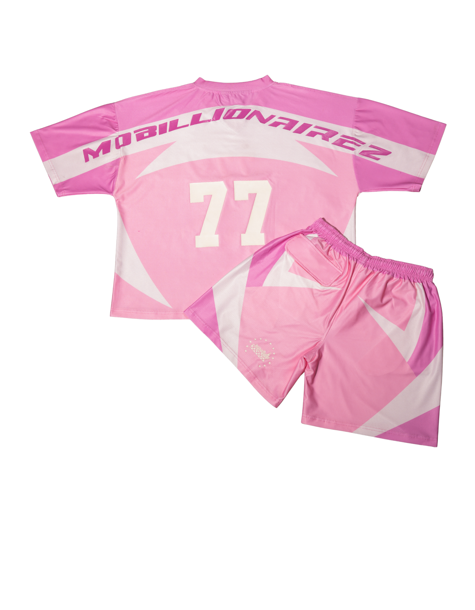Mobillionairez  "Cotton Candy" 77 - Jersey Set - Pink (Unisex)