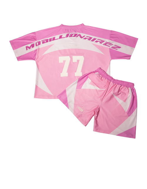 Mobillionairez  "Cotton Candy" 77 - Jersey Set - Pink (Unisex)