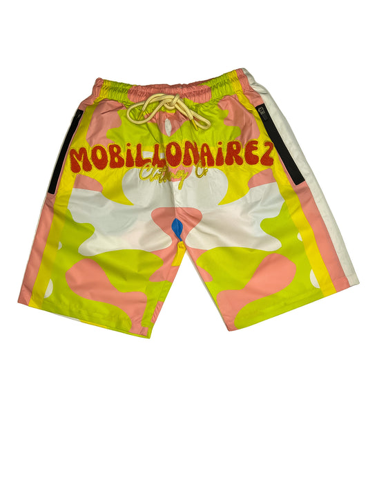 Mobillionairez "Skittles n Cream Shortz" Vintage Shortz