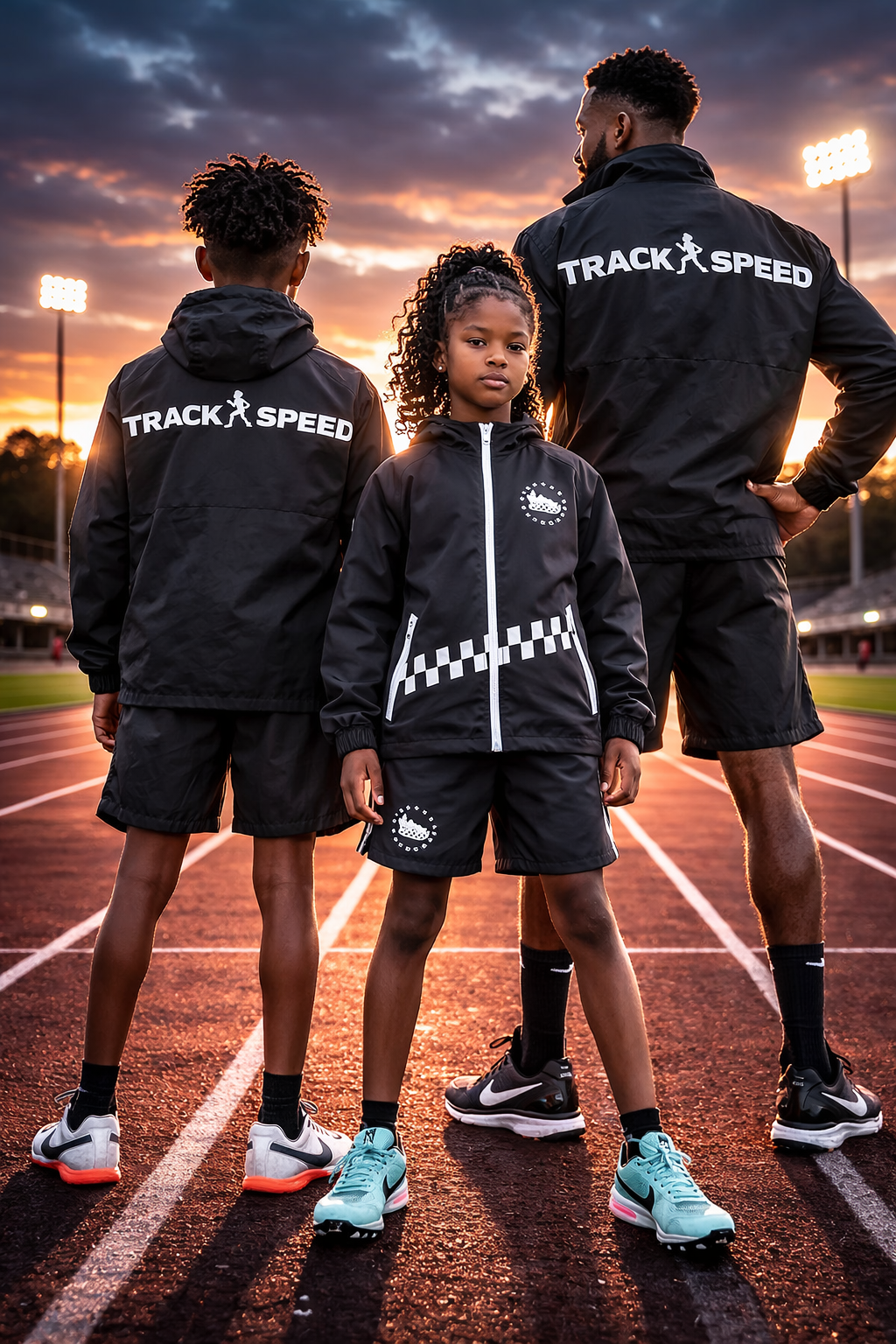 [Pre-Order] Mobillionairez x Dez Whittiker - "Track Speed" - Black (Unisex)