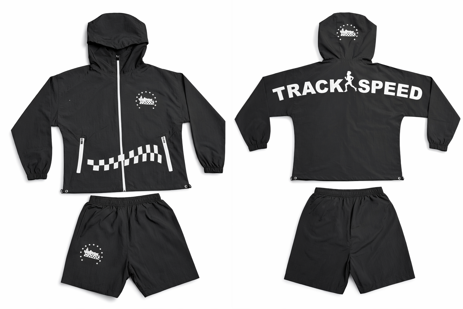 [Pre-Order] Mobillionairez x Dez Whittiker - "Track Speed" - Black (Unisex)