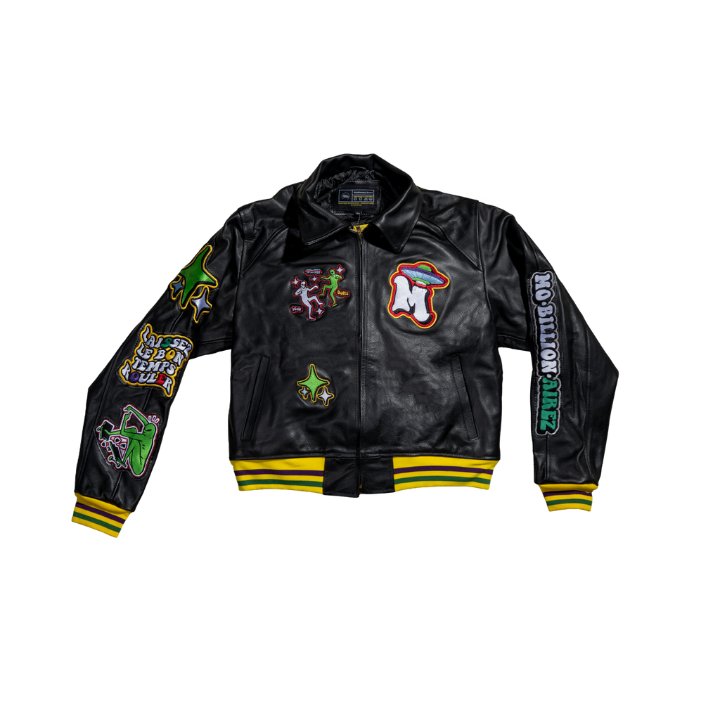 Premium Mobillionairez Mardi Gras Varsity Jacket - Unisex