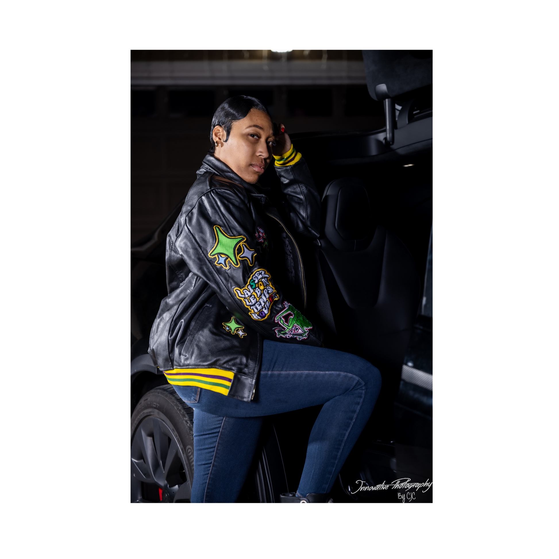 Premium Mobillionairez Mardi Gras Varsity Jacket - Unisex