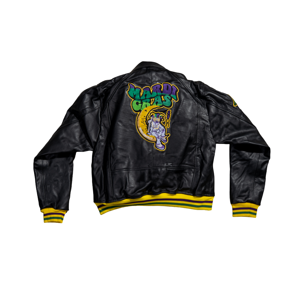Premium Mobillionairez Mardi Gras Varsity Jacket - Unisex