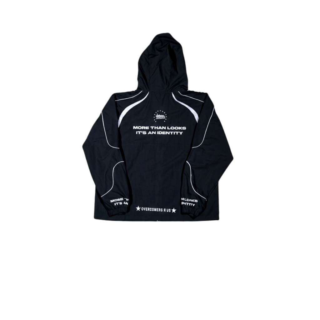 Mobillionairez "More Than Looks" Nylon Jogger Set - Black (Unisex)