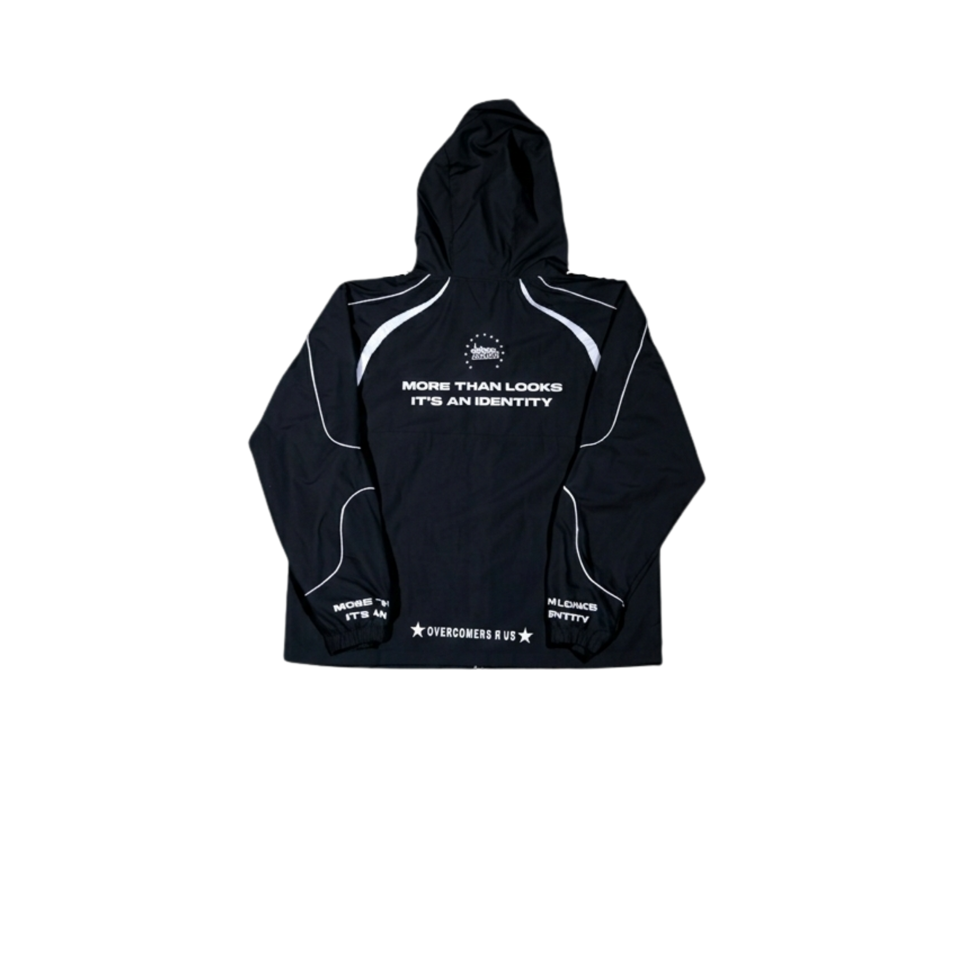 Mobillionairez "More Than Looks" Nylon Jogger Set - Black (Unisex)