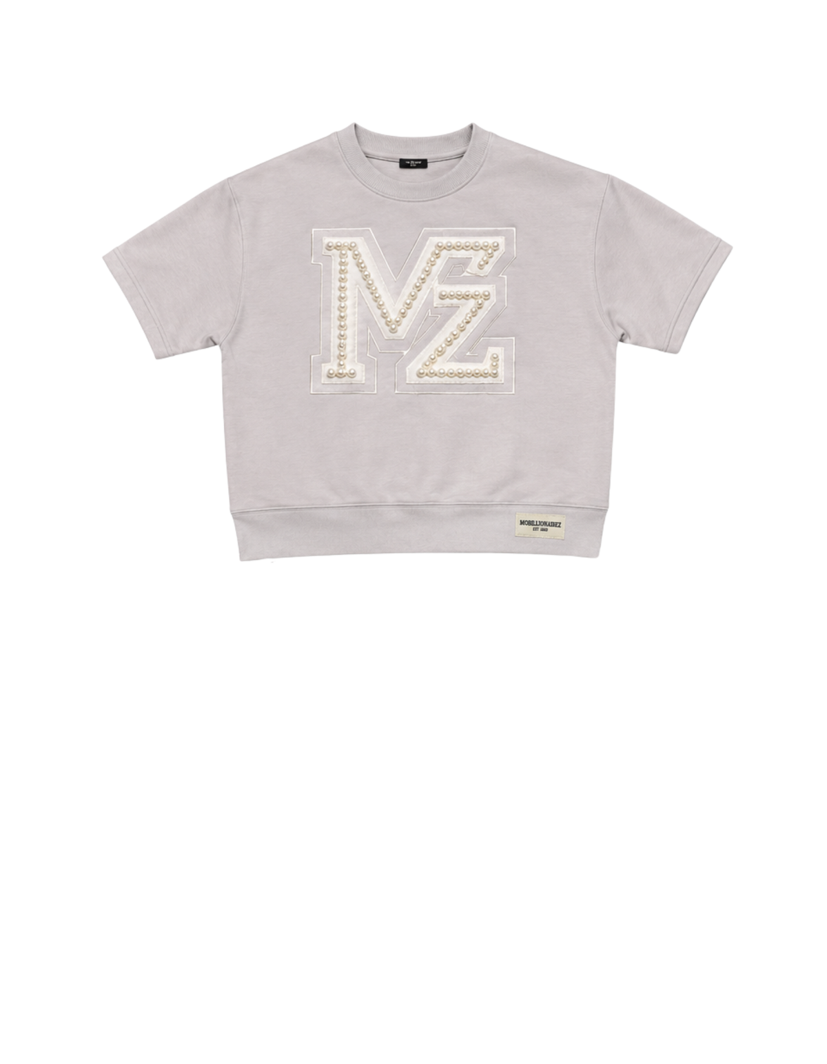 Mobillionairez "Pearl State of Mind" Tee - Cool Grey (Unisex)