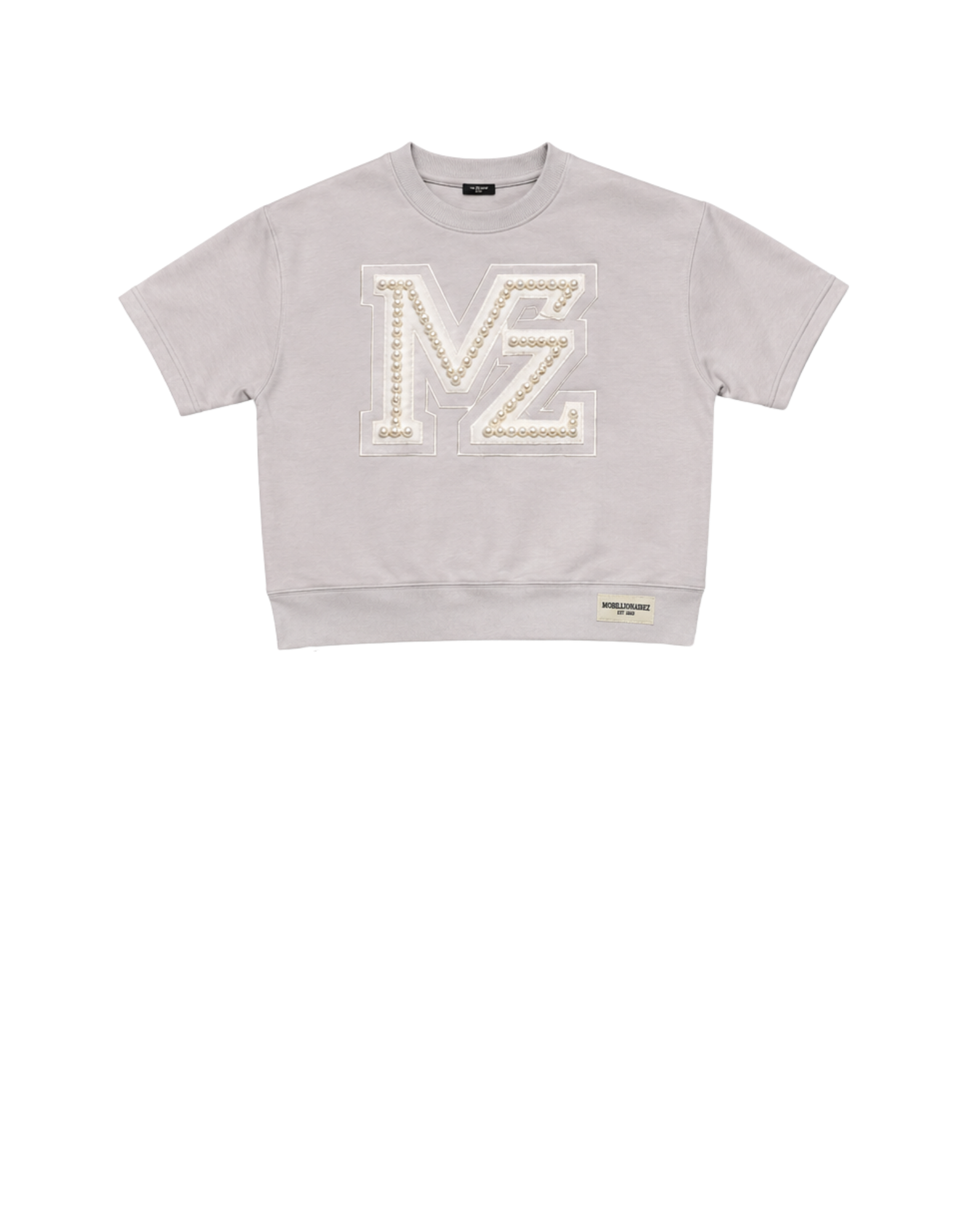 Mobillionairez "Pearl State of Mind" Tee - Cool Grey (Unisex)
