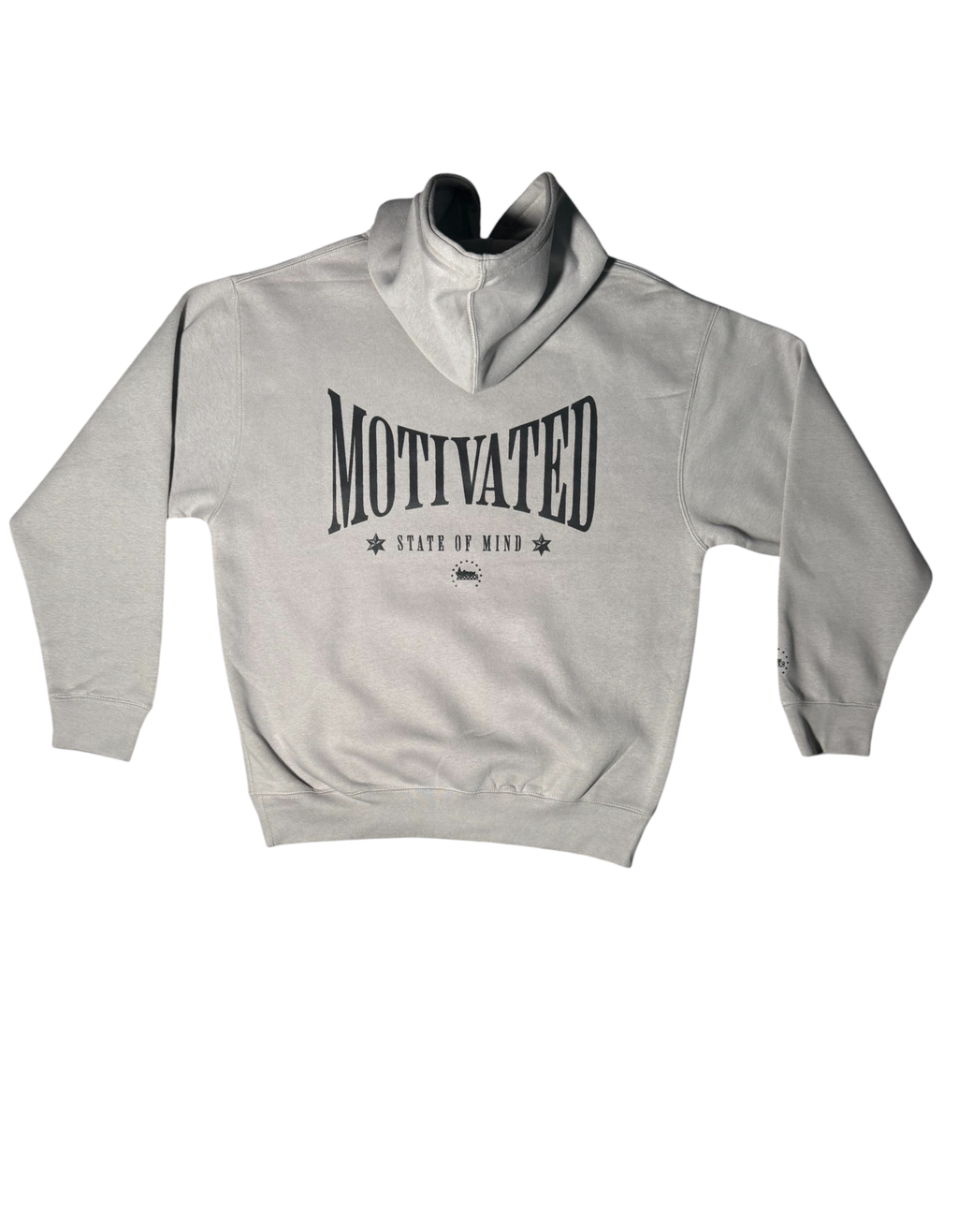 Mobillionairez Motivated State of Mind Hoodie - Cool Grey