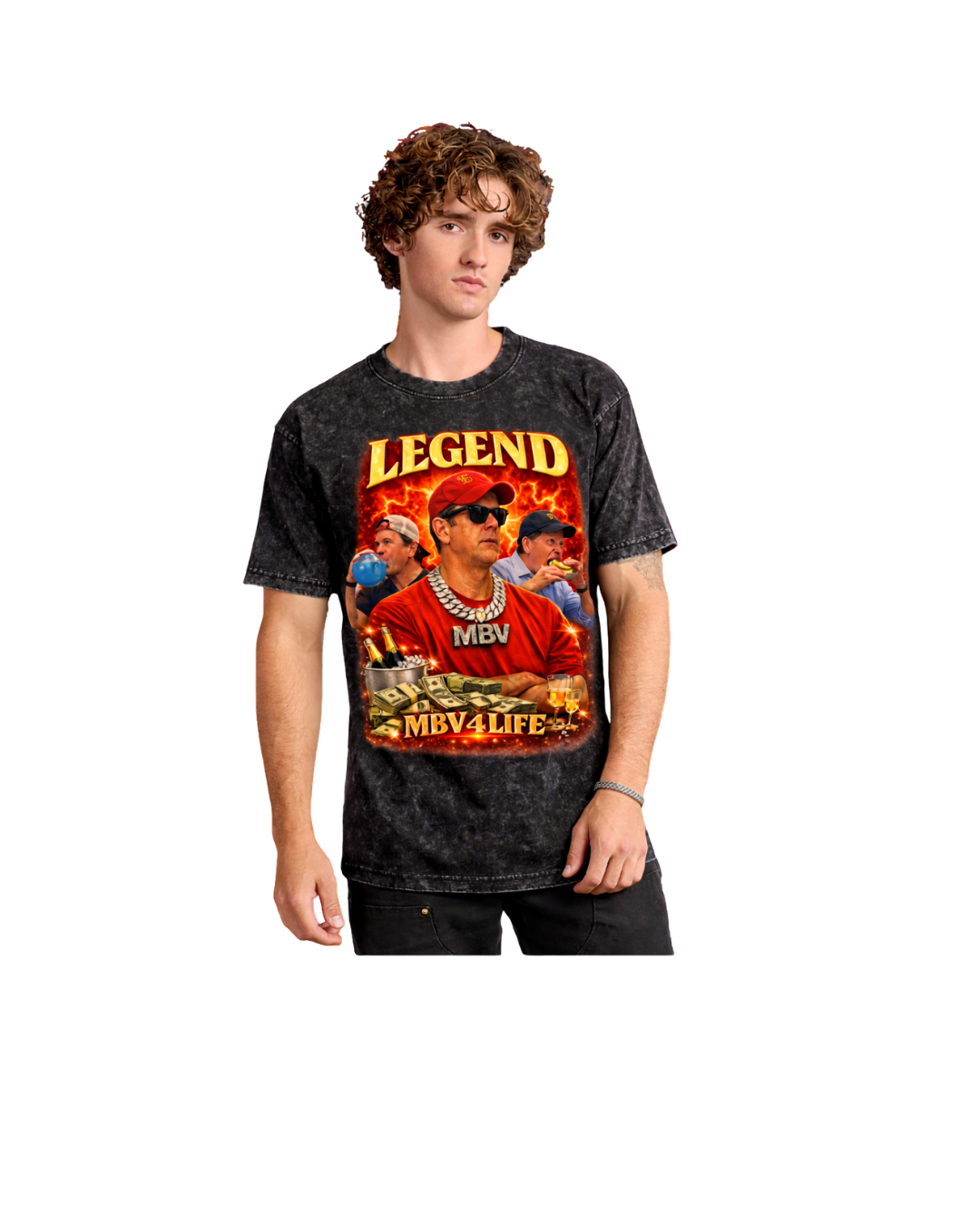 MBV Life (Era of James) Black Mineral Tee - Unisex